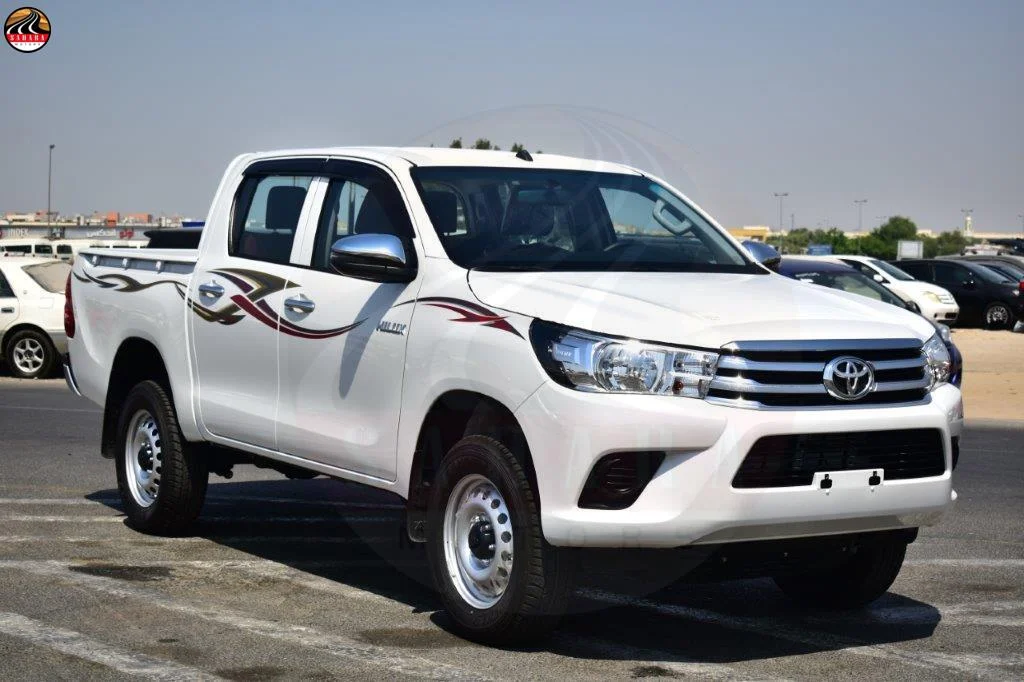 2026 Toyota Hilux Double Cabin Pickup -side View | Hilux DLXG 2.4L | Hilux Diesel Manual | Sahara Motors Dubai