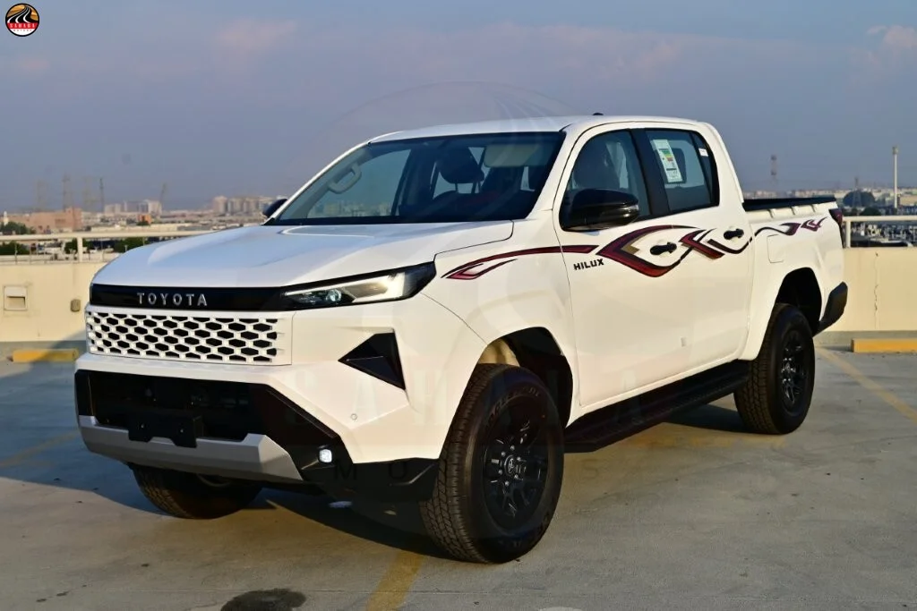 2027 Toyota Hilux GLX, Toyota Hilux 2.7L Petrol, Toyota Hilux Double Cabin, Toyota Hilux 4x4, Toyota Hilux Automatic, Toyota Hilux Pickup Truck, Toyota Hilux Dubai, Toyota Hilux UAE, Toyota Hilux 5-Seater, Toyota Hilux GLX 2027, Toyota Hilux Petrol 4WD, Toyota Pickup for Sale, Toyota Hilux Export, Sahara Motors, New Toyota Hilux