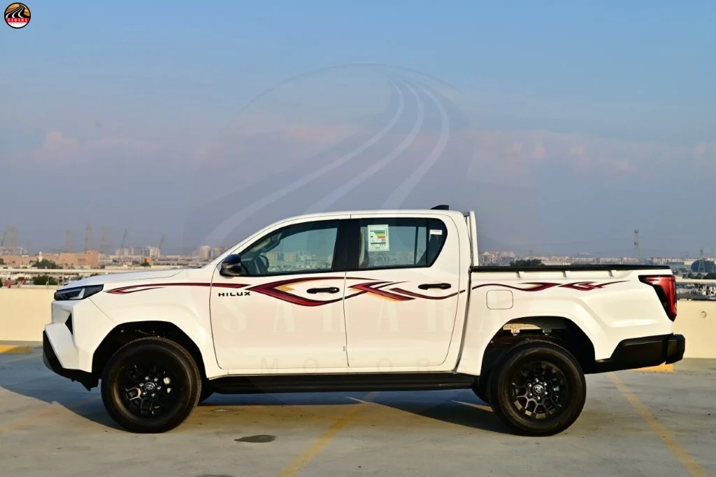 2027 Toyota Hilux GLX, Toyota Hilux 2.7L Petrol, Toyota Hilux Double Cabin, Toyota Hilux 4x4, Toyota Hilux Automatic, Toyota Hilux Pickup Truck, Toyota Hilux Dubai, Toyota Hilux UAE, Toyota Hilux 5-Seater, Toyota Hilux GLX 2027, Toyota Hilux Petrol 4WD, Toyota Pickup for Sale, Toyota Hilux Export, Sahara Motors, New Toyota Hilux