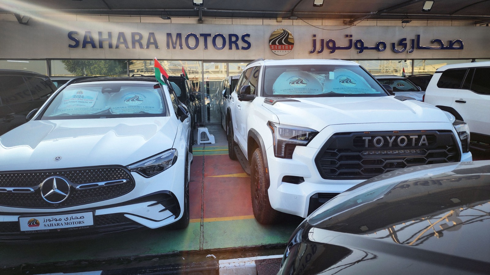 sahara motors showroom 2